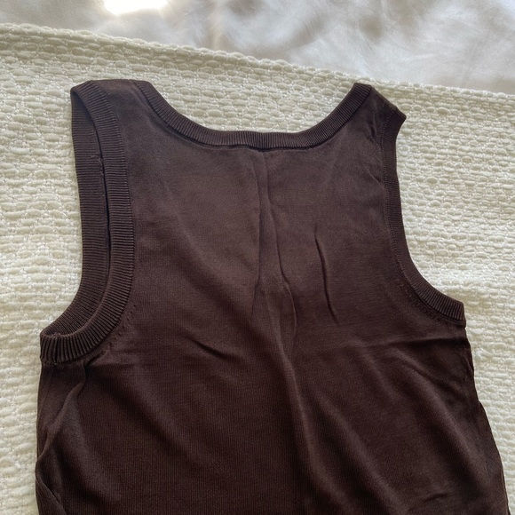 Zara sweater knit tank top - Picture 2 of 4